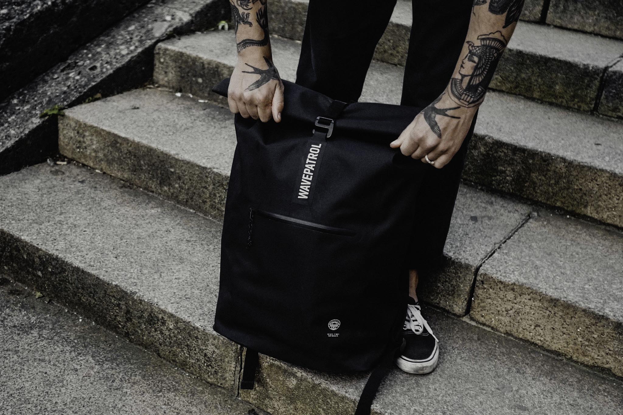 DRY BAG BACKPACK RECYCLED 30-36L - WAVEPATROL