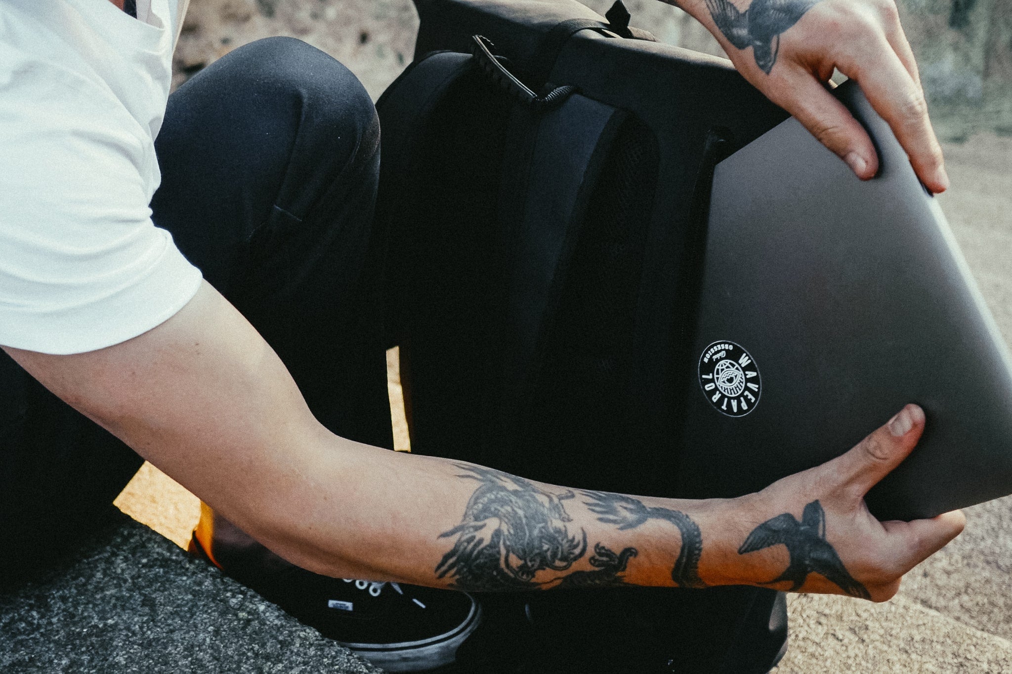 DRY BAG BACKPACK RECYCLED 35-45L - WAVEPATROL