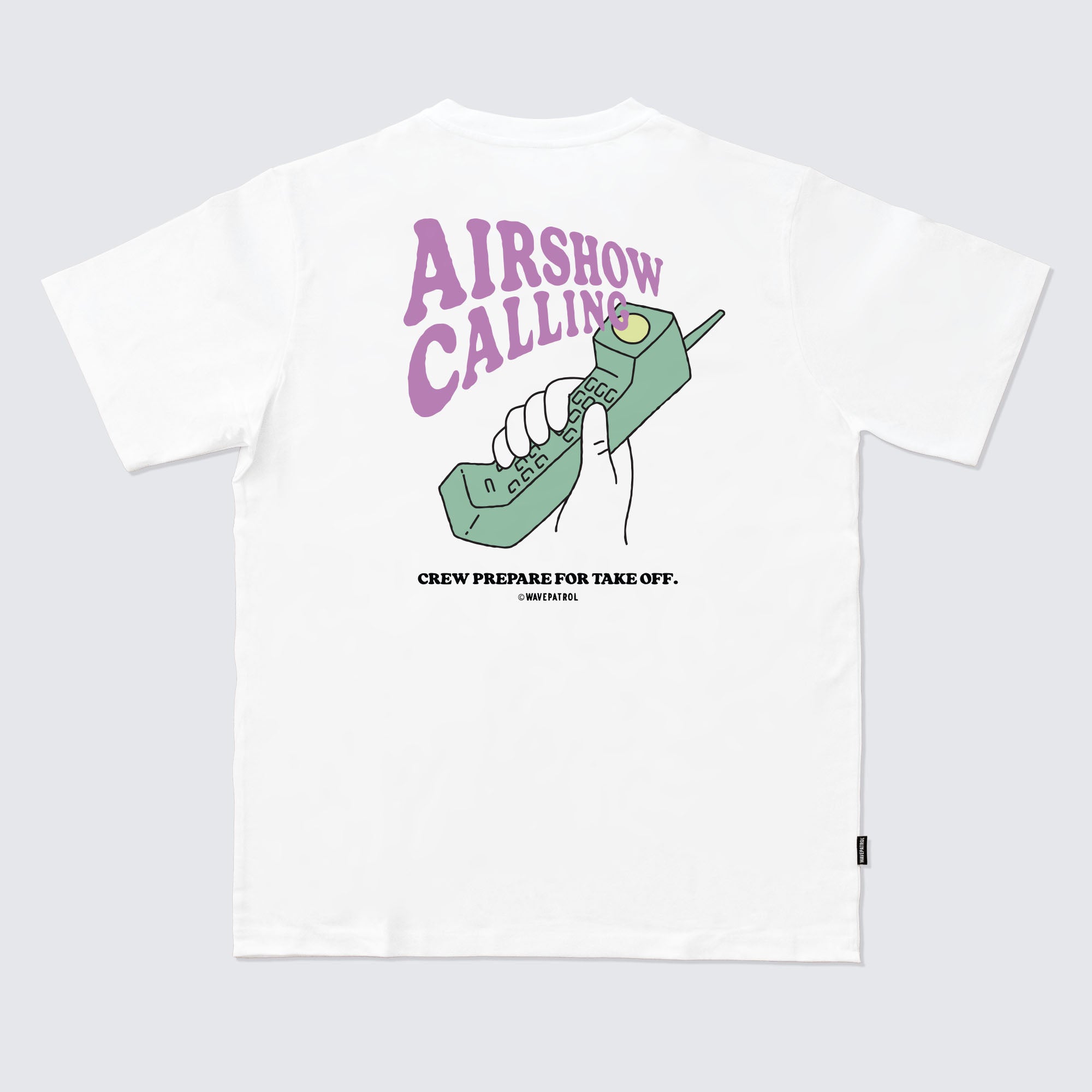 WHITE T-SHIRT AIRSHOW - WAVEPATROL