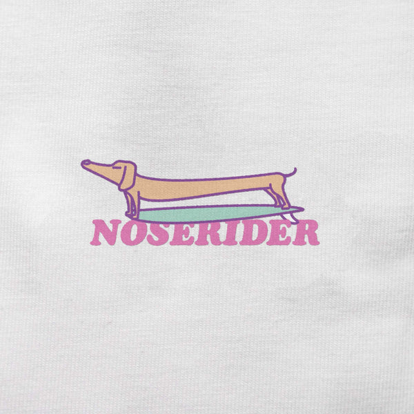 WHITE T-SHIRT NOSERIDER - WAVEPATROL