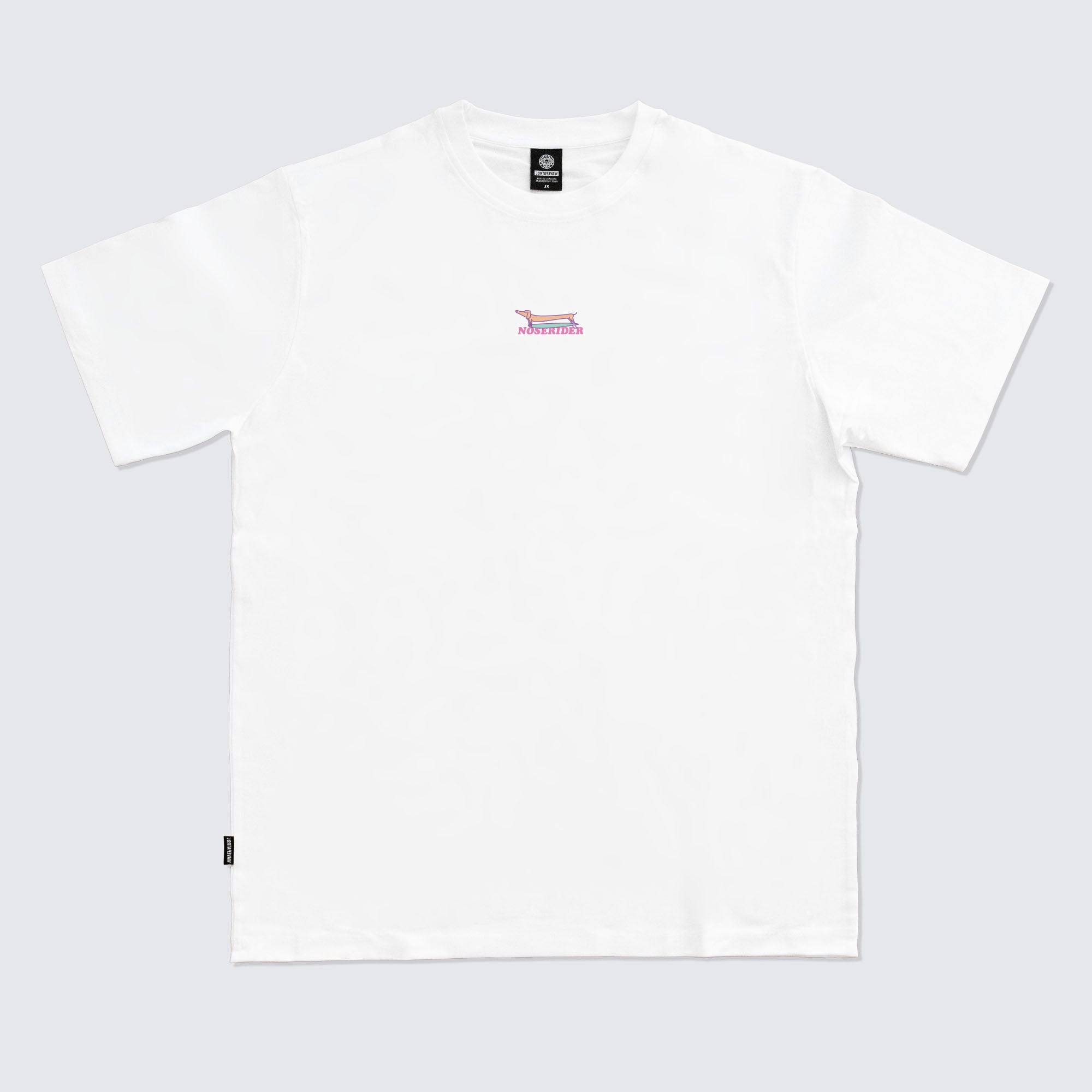 WHITE T-SHIRT NOSERIDER - WAVEPATROL