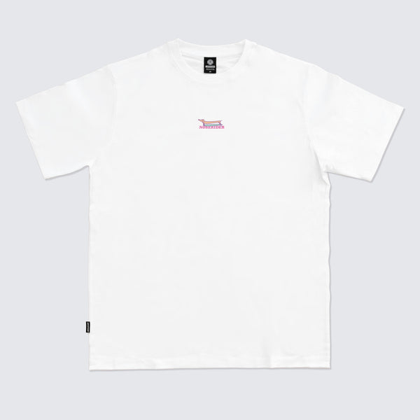 WHITE T-SHIRT NOSERIDER - WAVEPATROL