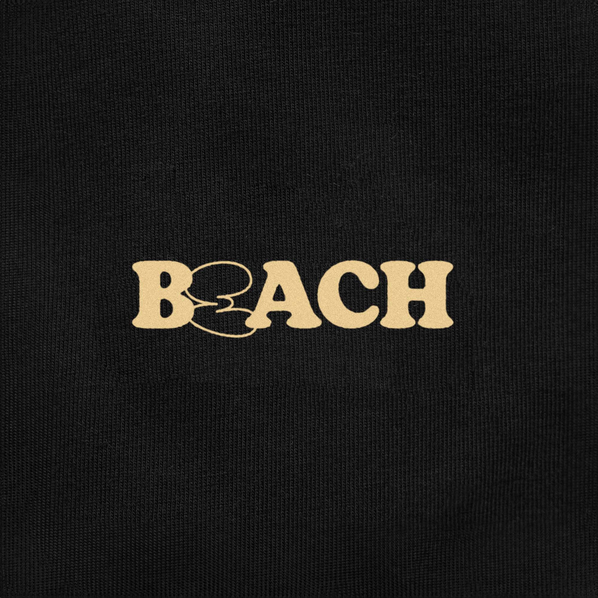 BLACK LONGSLEEVE SHIRT B(E)ACH - WAVEPATROL