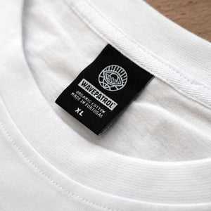 WHITE T-SHIRT NOSERIDER - WAVEPATROL