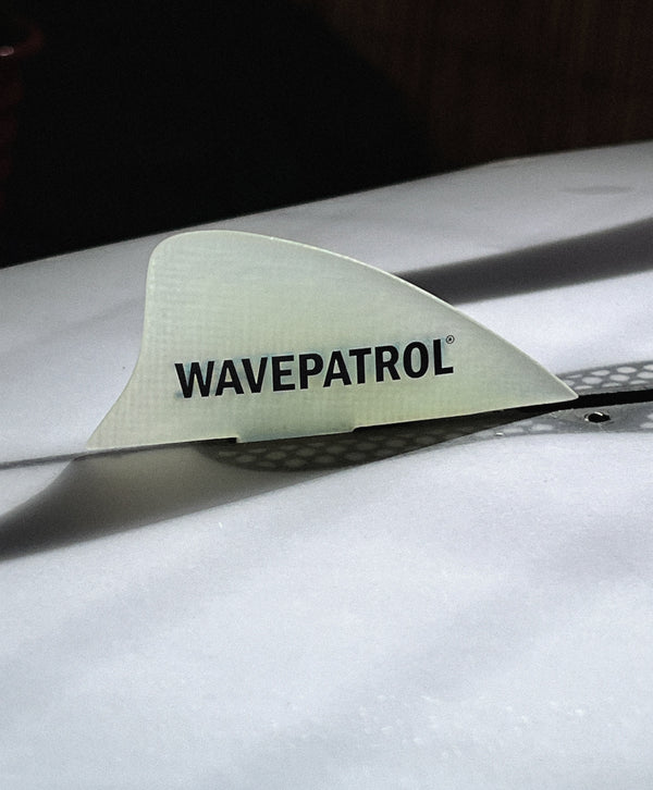 RAPID SURF CENTER FIN CLEAR FIBERGLASS - WAVEPATROL