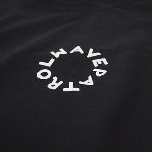 BLACK T-SHIRT CIRCLE - WAVEPATROL