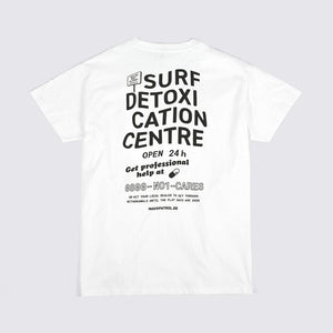 WHITE T-SHIRT SURF DETOXICATION - WAVEPATROL